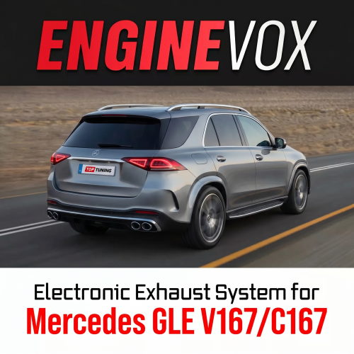 Электронный тюнинг выхлопа EngineVox для Mercedes GLE (V167, C167)