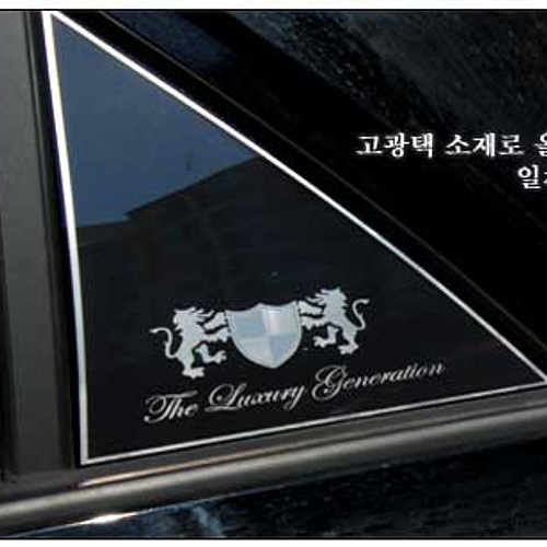 Накладки на задние стойки Art-X Luxury Generation на Kia Picanto 2