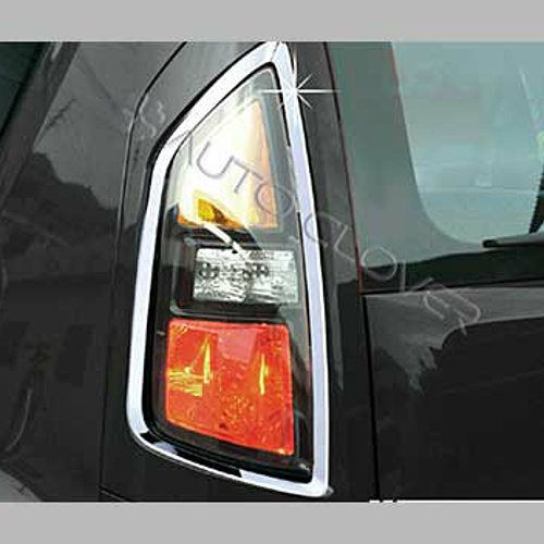 Молдинг задних фонарей Auto Clover Chrome на Kia Soul 1 поколение