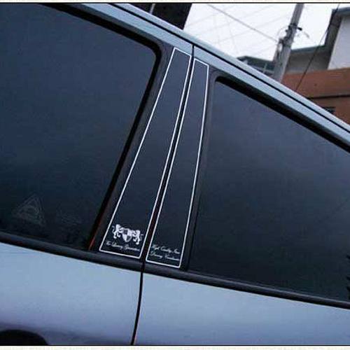 Молдинг центральных стоек Art-X Luxury Generation на Kia Sportage 3 (III)