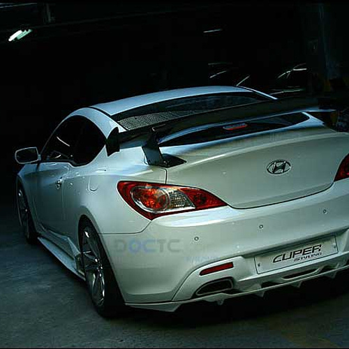 Диффузор заднего бампера Cuper Styling на Hyundai Genesis 1
