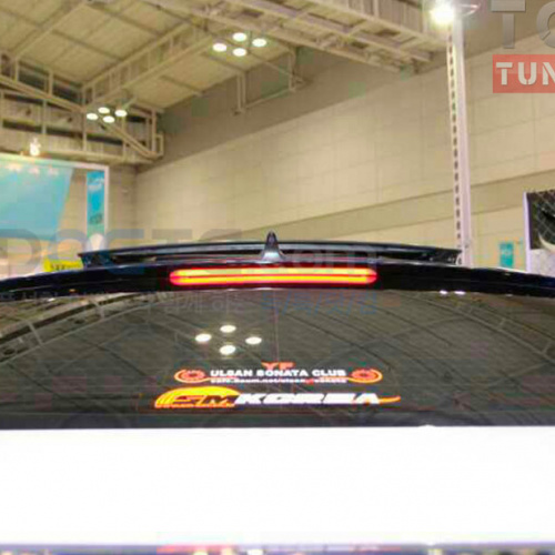 Спойлер с стоп-сигналом на заднее стекло SM-Korea на Hyundai Sonata 6 (YF)