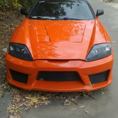 Капот Ultima с жабрами для Hyundai Tiburon (Coupe) GK (2002–2007) Дорест