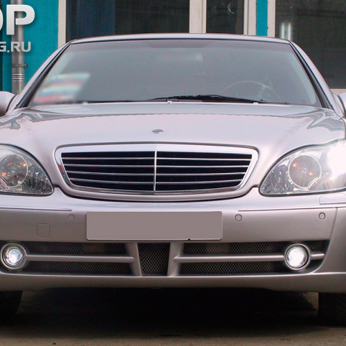 Передний бампер Lorinser F1 на Mercedes S-Class W220