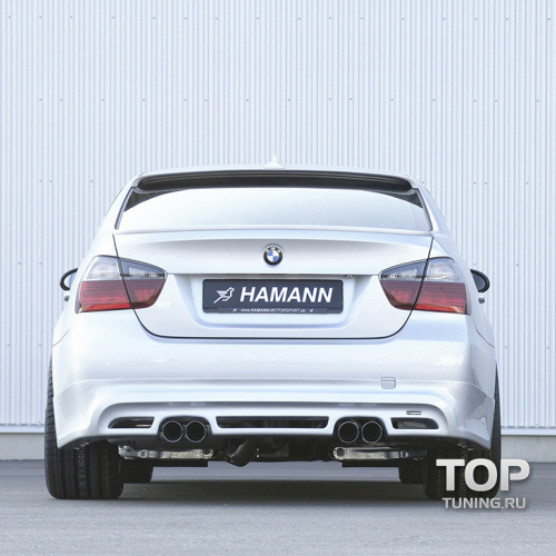 Накладка на задний бампер HMN Competition на BMW 3 E90
