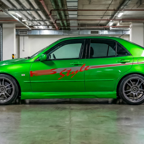 Пороги - Обвес STF на Toyota Altezza is200