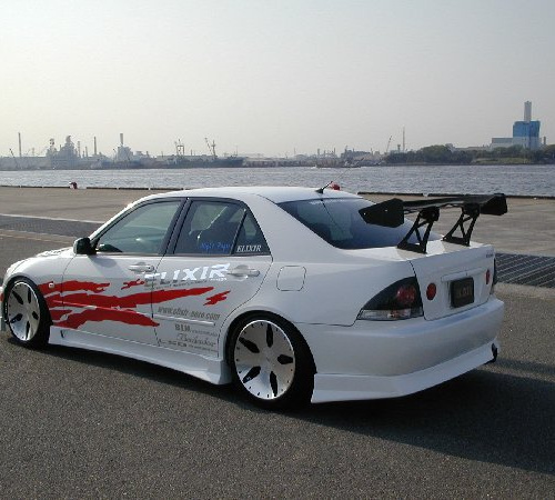 Задняя юбка Elixir на Toyota Altezza is200