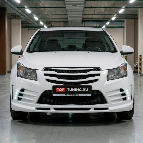 Передний бампер Ride interceptor на Chevrolet Cruze 2