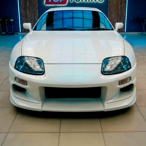 Передний бампер Triada на Toyota Supra 80