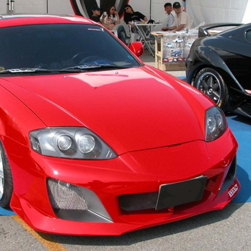 Передний бампер Warrior на Hyundai Tiburon Coupe GK