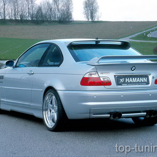 Задний бампер - Обвес HMN на BMW 3 E46