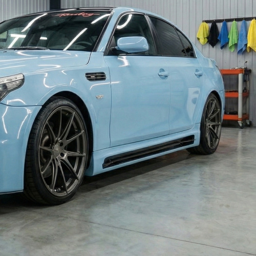 Накладки RGR на пороги BMW 5 E60, E61, M5