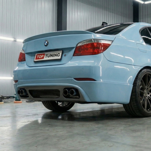Диффузор RGR на задний бампер BMW 5 E60, E61, M5