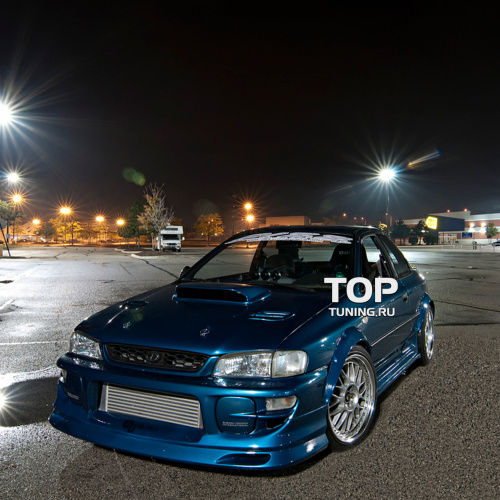 Накладка переднего бампера ChargeSpeed на Subaru Impreza WRX GC