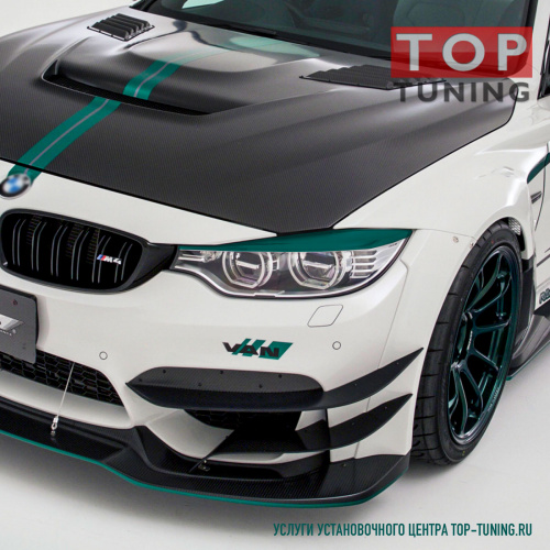 Установка ресничек на фары