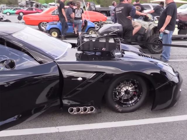 3500 л.с. Сorvette C7 - новый король дрэг-рэйсинга