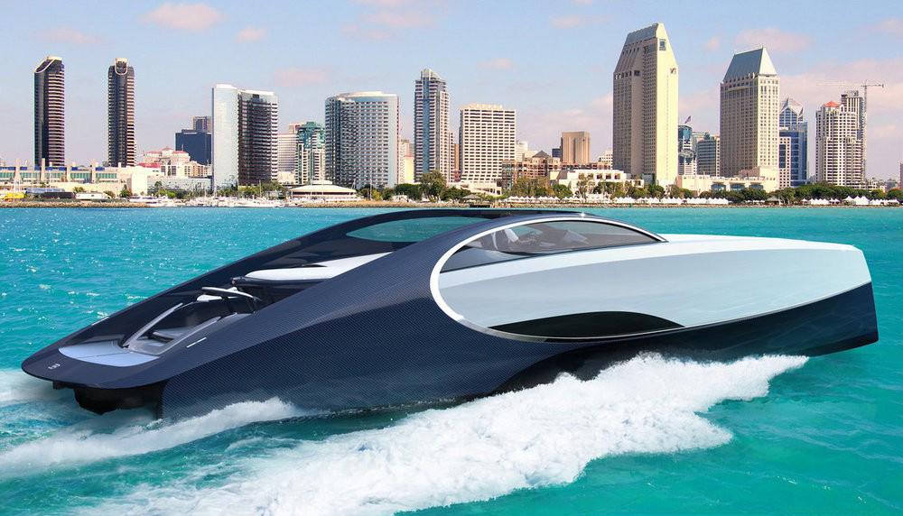 Яхта Bugatti Niniette 66, вдохновленная Chiron