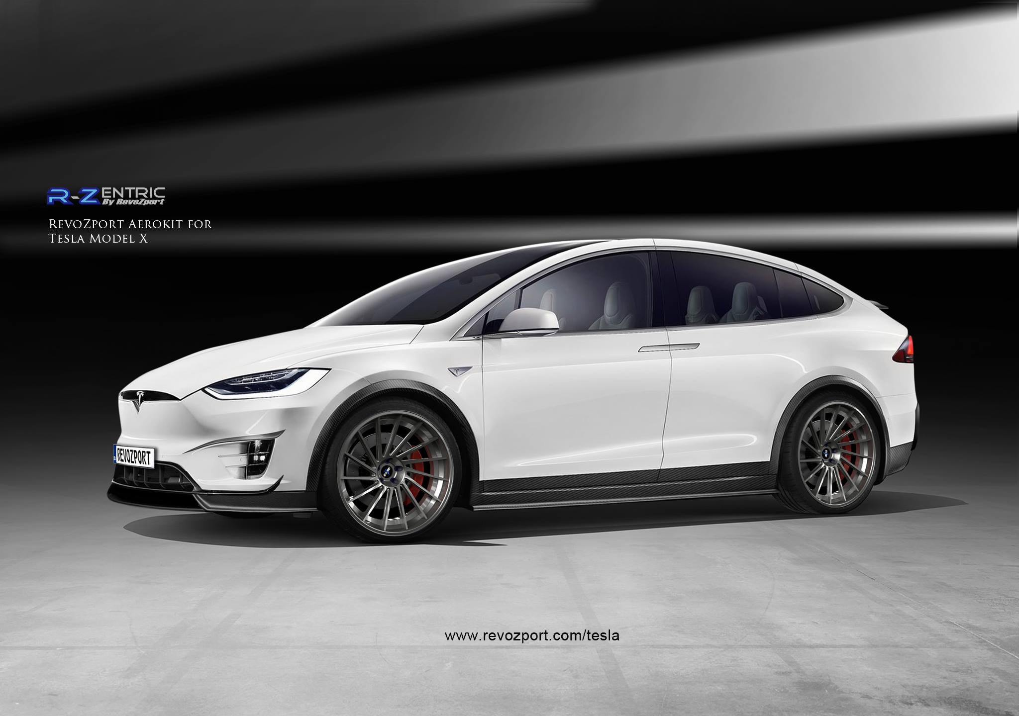 R-Zentric Tesla Model X от тюнинг-ателье RevoZport 