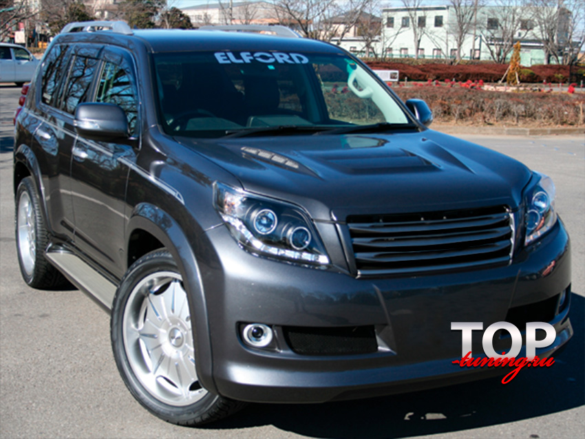 АЛЬТЕРНАТИВНАЯ РЕШЕТКА РАДИАТОРА БЕЗ ЗНАЧКА - ТЮНИНГ ТОЙОТА ЛЕНД КРУЗЕР ПРАДО 150