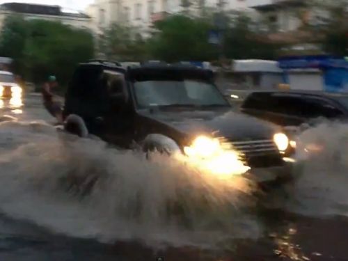 Наводнение в Иркутске 2