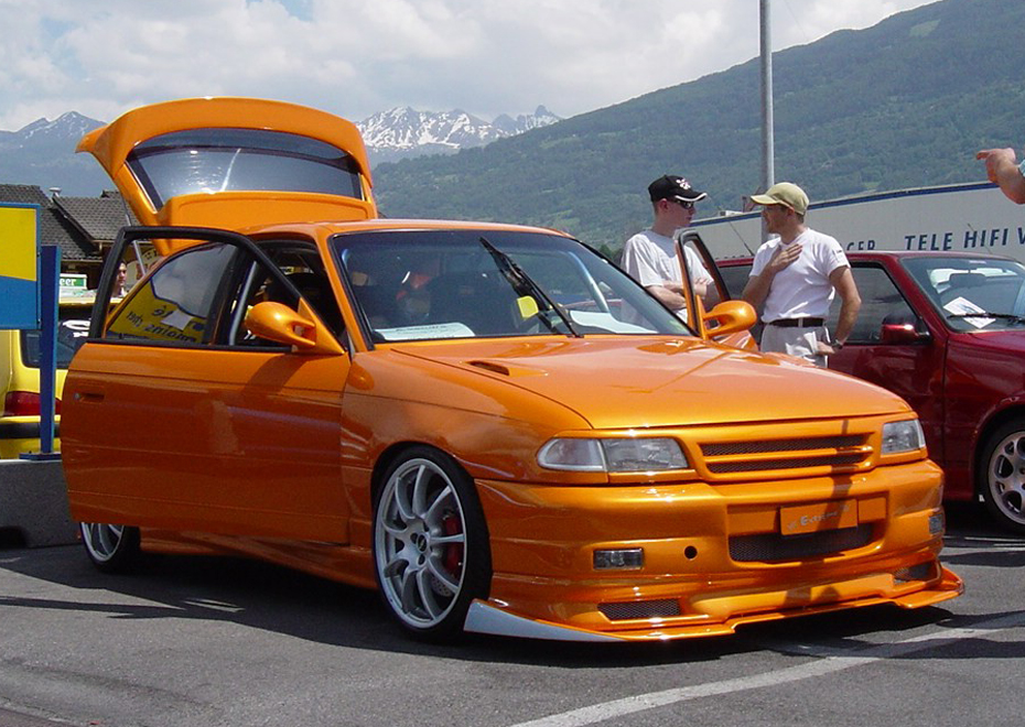 Opel Astra F тюнинг. Статьи, обзоры.