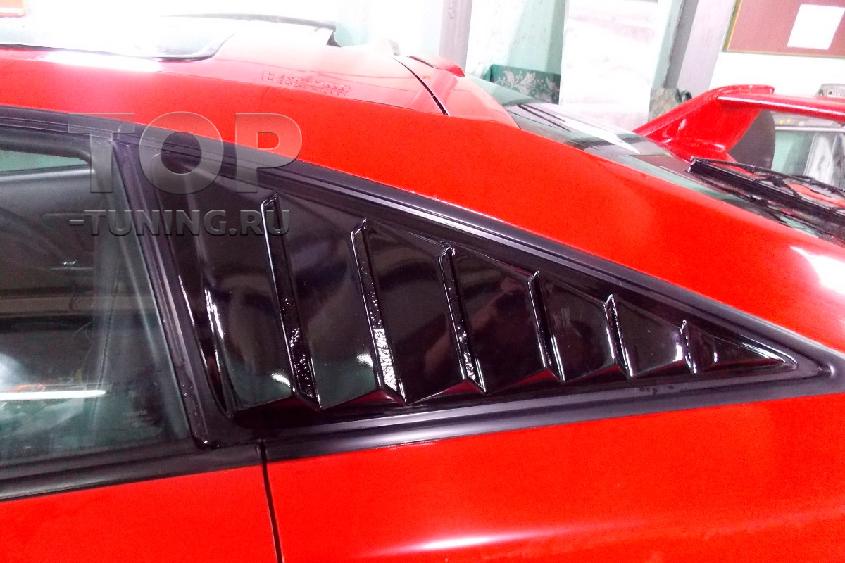 10162 Жабры GT на задние форточки для Toyota Celica T23