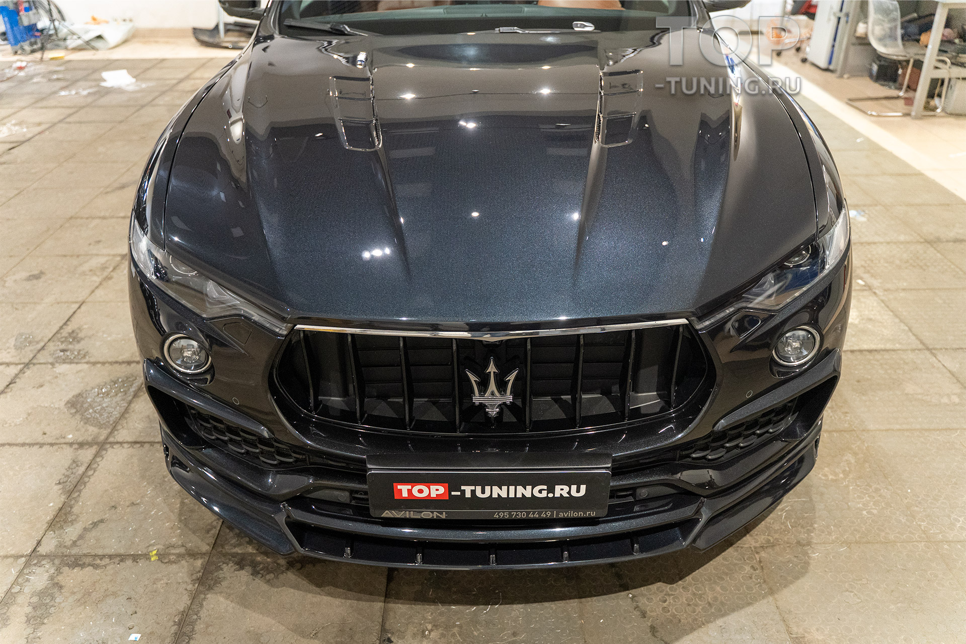 10292 Капот Renegade с жабрами для Maserati Levante