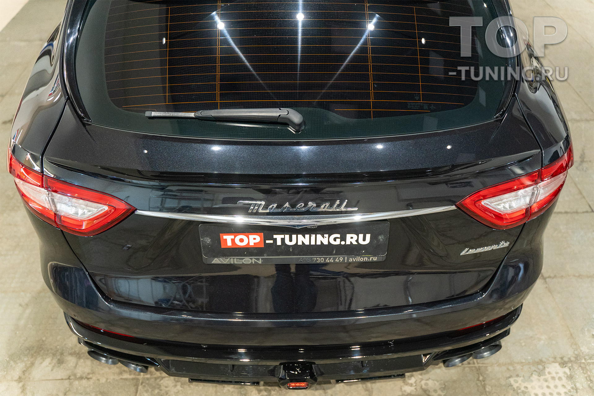 Тюнинг Мазерати Леванте – обвес Ренегейт – Лип спойлер на крышку багажника