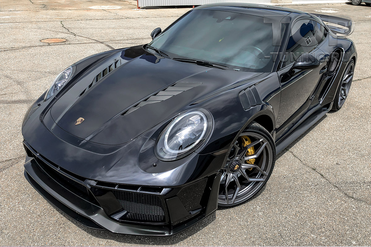 10346 Элероны в передний бампер Venom для Porsche 911 (991)