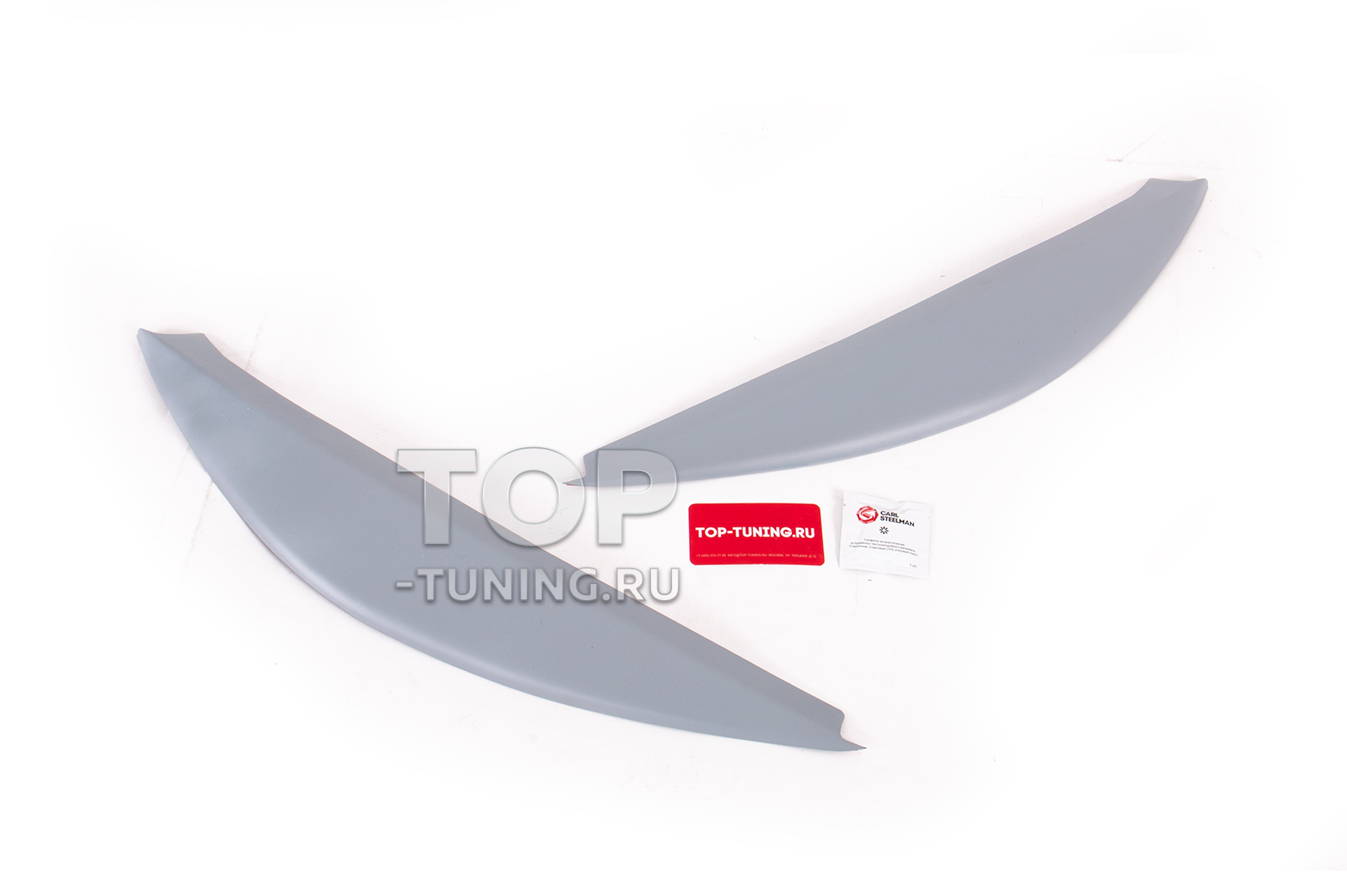 10401 Реснички на фары для Kia Venga НАКЛАДКИ НА ПЕРЕДНИЕ ФАРЫ ДЛЯ КИА ВЕНГА (2009-2018)