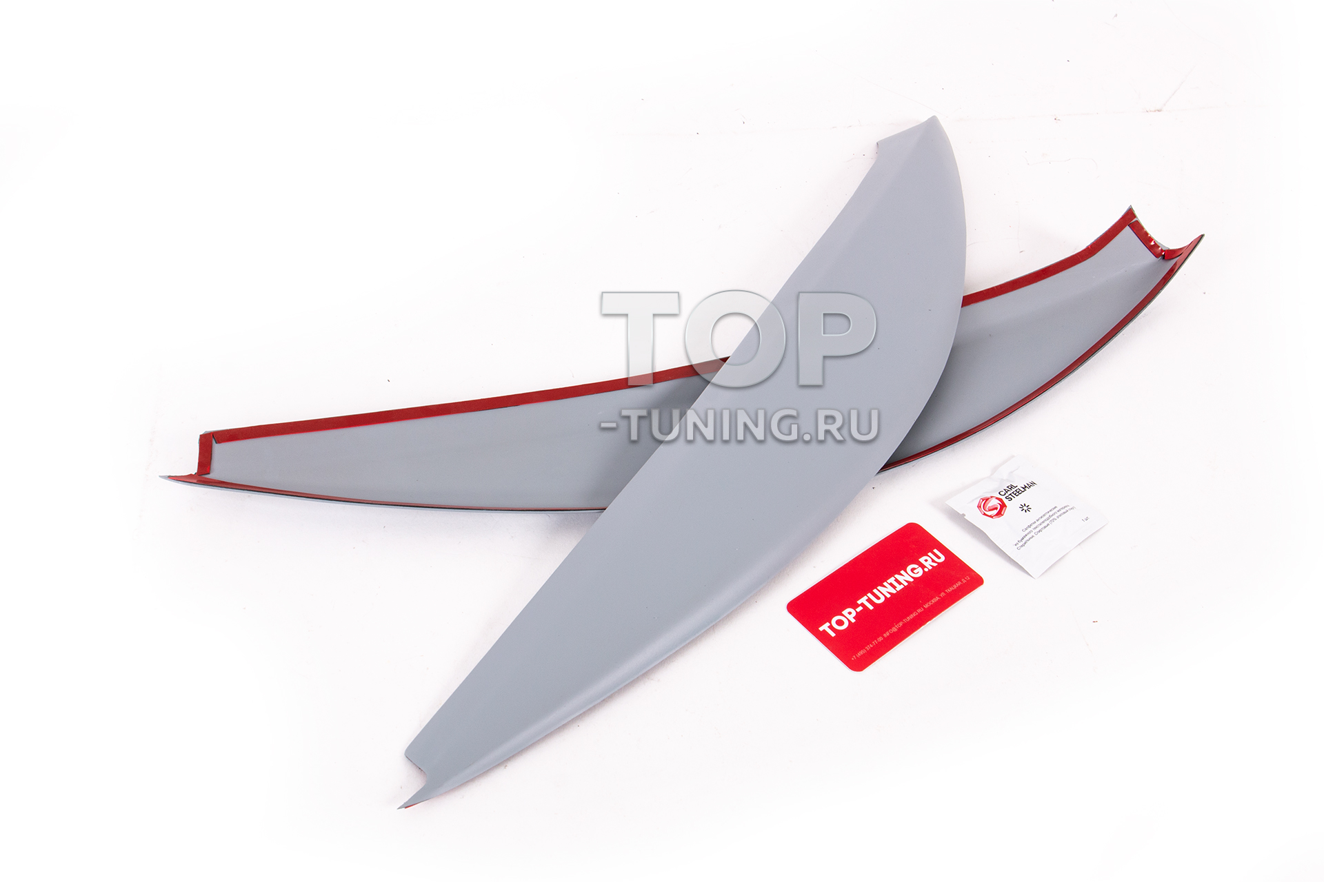 НАКЛАДКИ НА ПЕРЕДНИЕ ФАРЫ ДЛЯ КИА ВЕНГА (2009-2018) 10401 Реснички на фары для Kia Venga