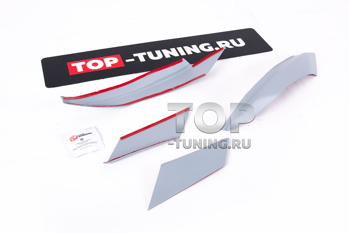 НАКЛАДКИ НА ПЕРЕДНИЕ ФАРЫ ДЛЯ МЕРСЕДЕС Е-КЛАСС (2009-2013; ДОРЕСТАЙЛИНГ) 