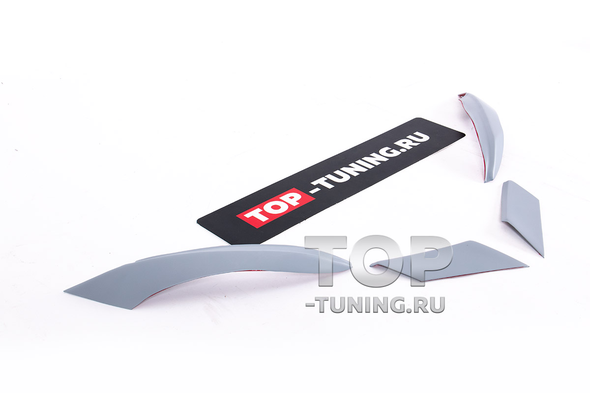 НАКЛАДКИ НА ПЕРЕДНИЕ ФАРЫ ДЛЯ МЕРСЕДЕС Е-КЛАСС (2009-2013; ДОРЕСТАЙЛИНГ) 