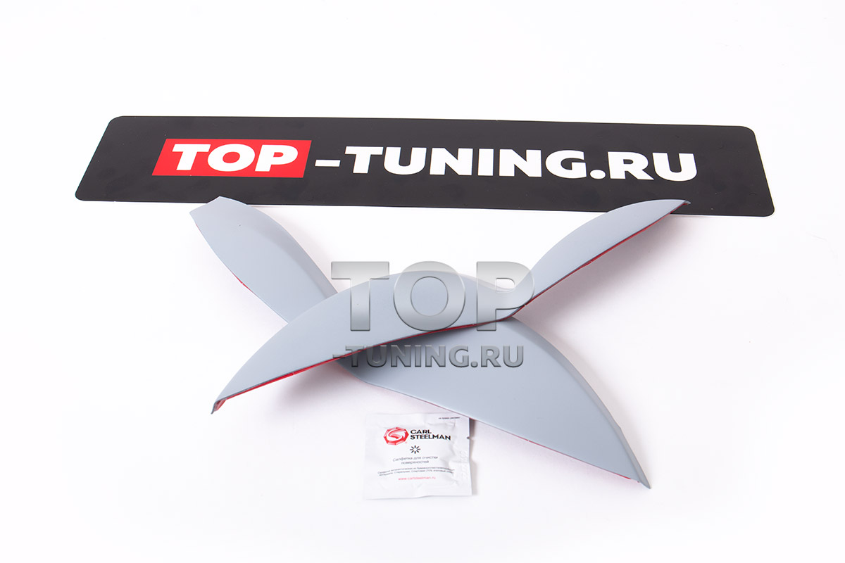 НАКЛАДКИ НА ПЕРЕДНИЕ ФАРЫ ДЛЯ МЕРСЕДЕС SL-CLASS (2001-2008) 