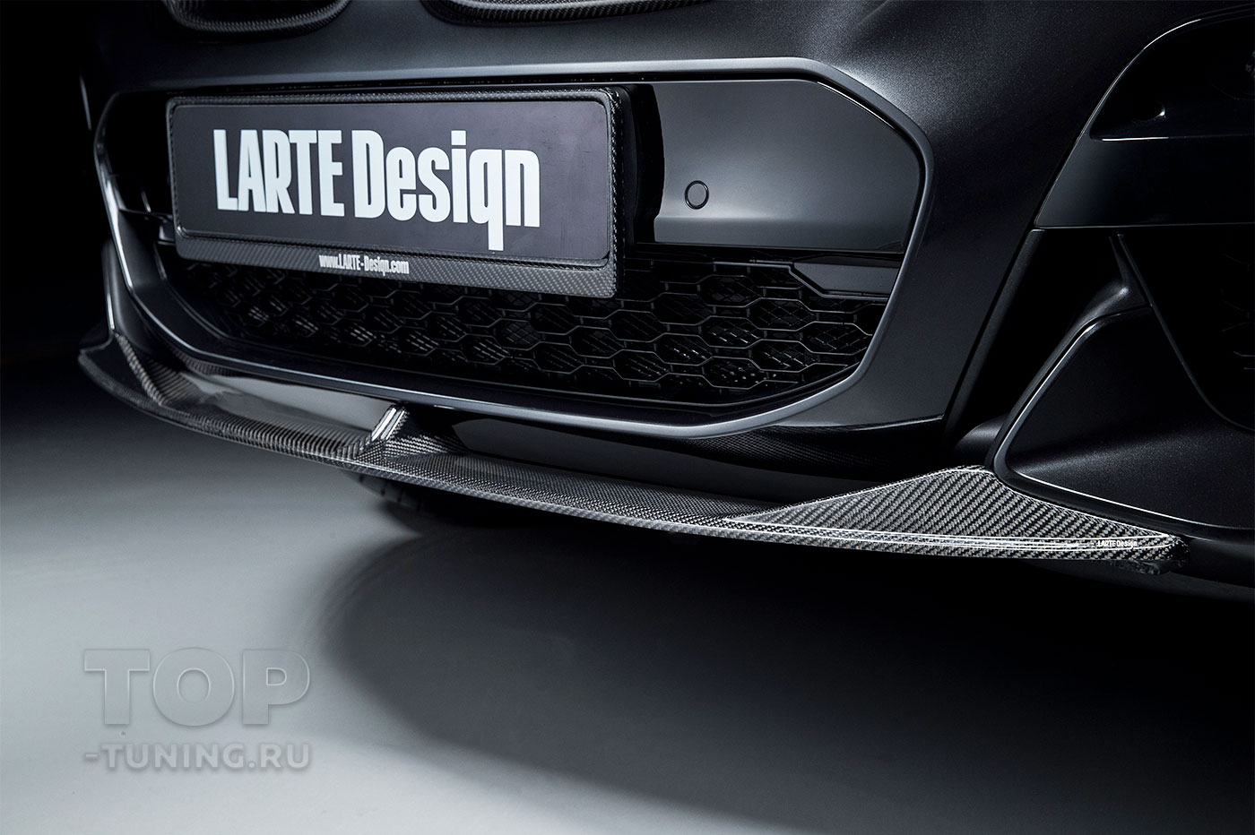 Тюнинг BMW X4 G02 - Обвес Larte - Накладка на передний бампер M-Sport