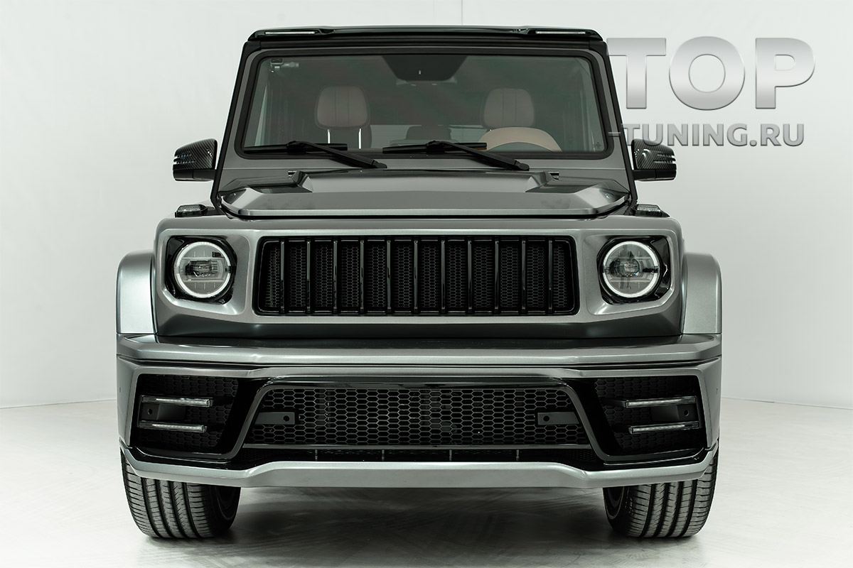 ТЮНИНГ ДЛЯ МЕРСЕДЕС G-КЛАСС (W463, 1990 - 2018) ХОДОВЫЕ ОГНИ ДЛЯ КОЗЫРЬКА - ОБВЕС DIAMANT 10516 ДХО для козырька Diamant для Mercedes G-Class W463