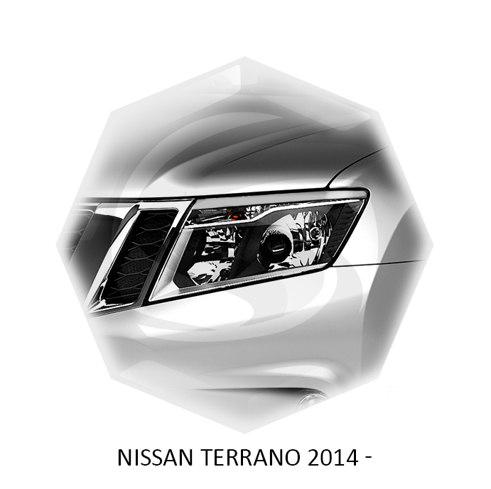 Тюнинг-комплект фар Nissan Terrano 50, белый