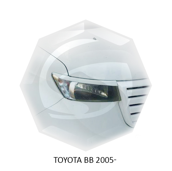 10624 Реснички X-Force для Toyota BB ТЮНИНГ ТОЙОТА BB (2005 - 2016) НАКЛАДКИ X-FORCE НА ФАРЫ