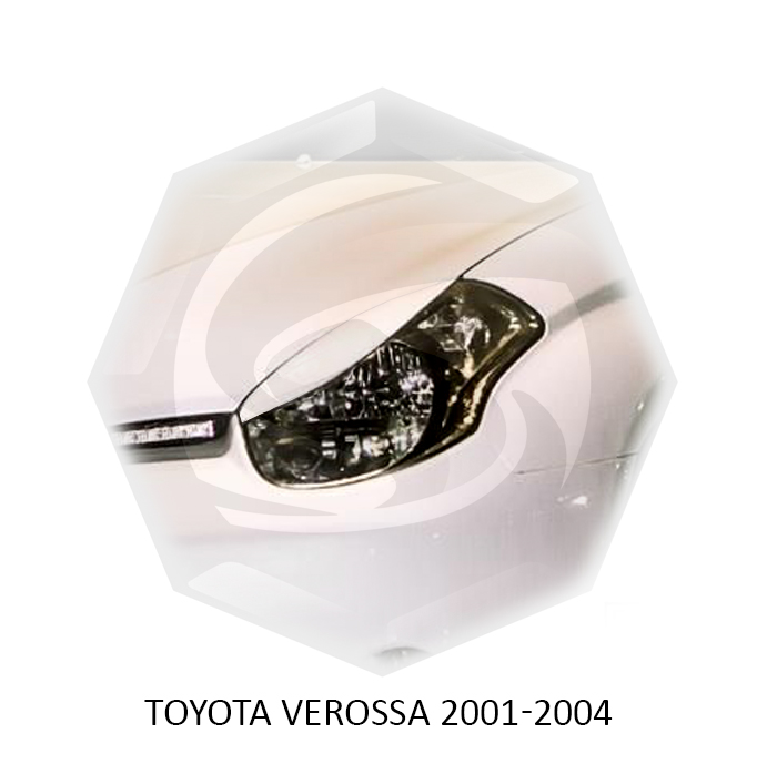 10681 Реснички GT для Toyota Verossa ТЮНИНГ ТОЙОТА ВЕРОССА (2001 - 2004) НАКЛАДКИ GT НА ФАРЫ