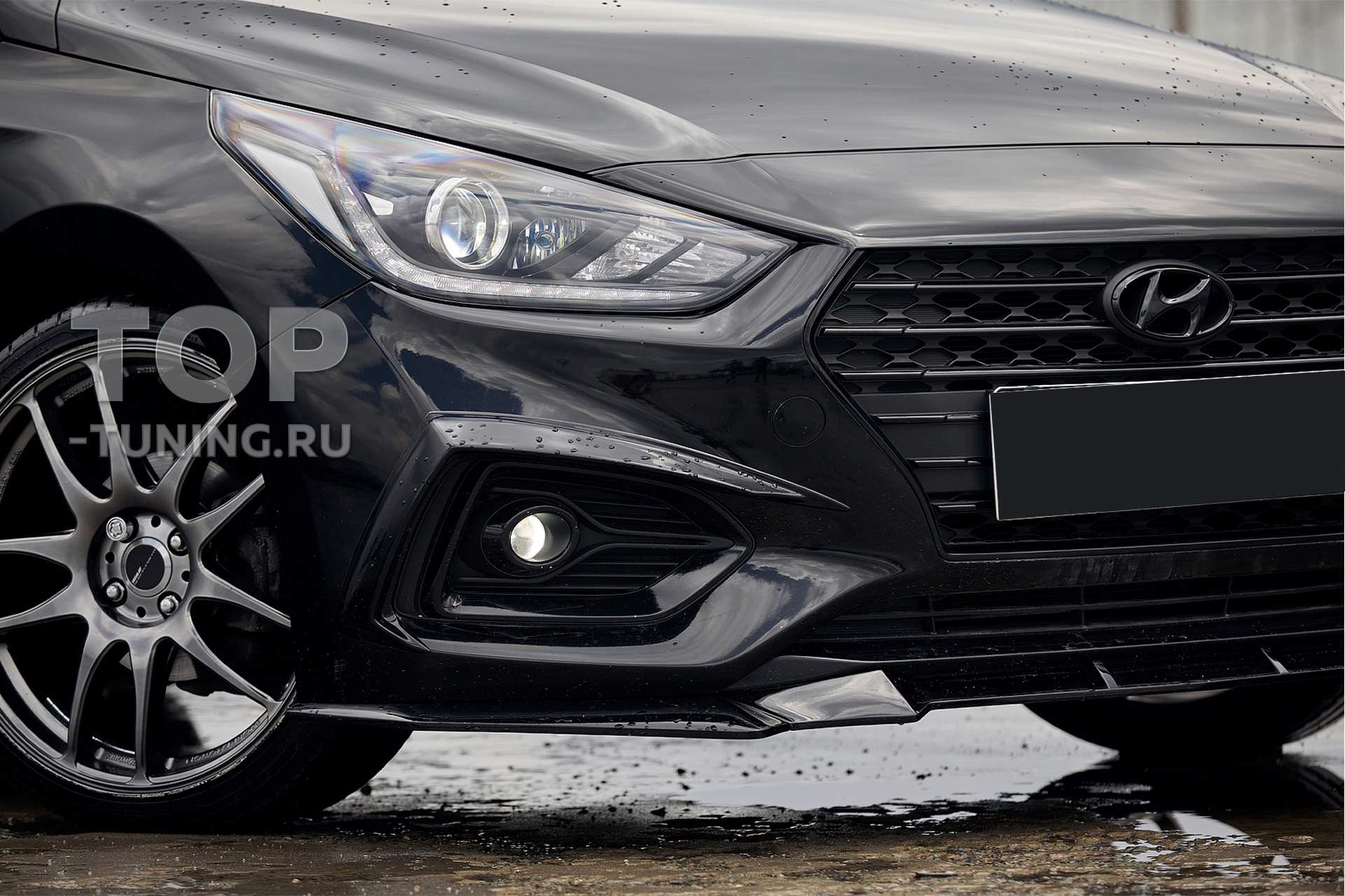 10720 Сплиттер Advance для на Hyundai Solaris 2