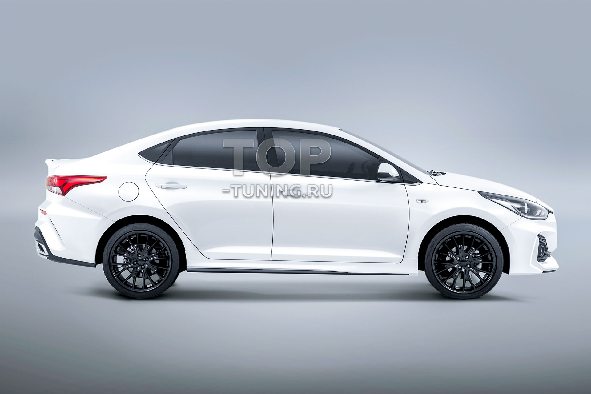 Пороги Stinger для Hyundai Solaris 2