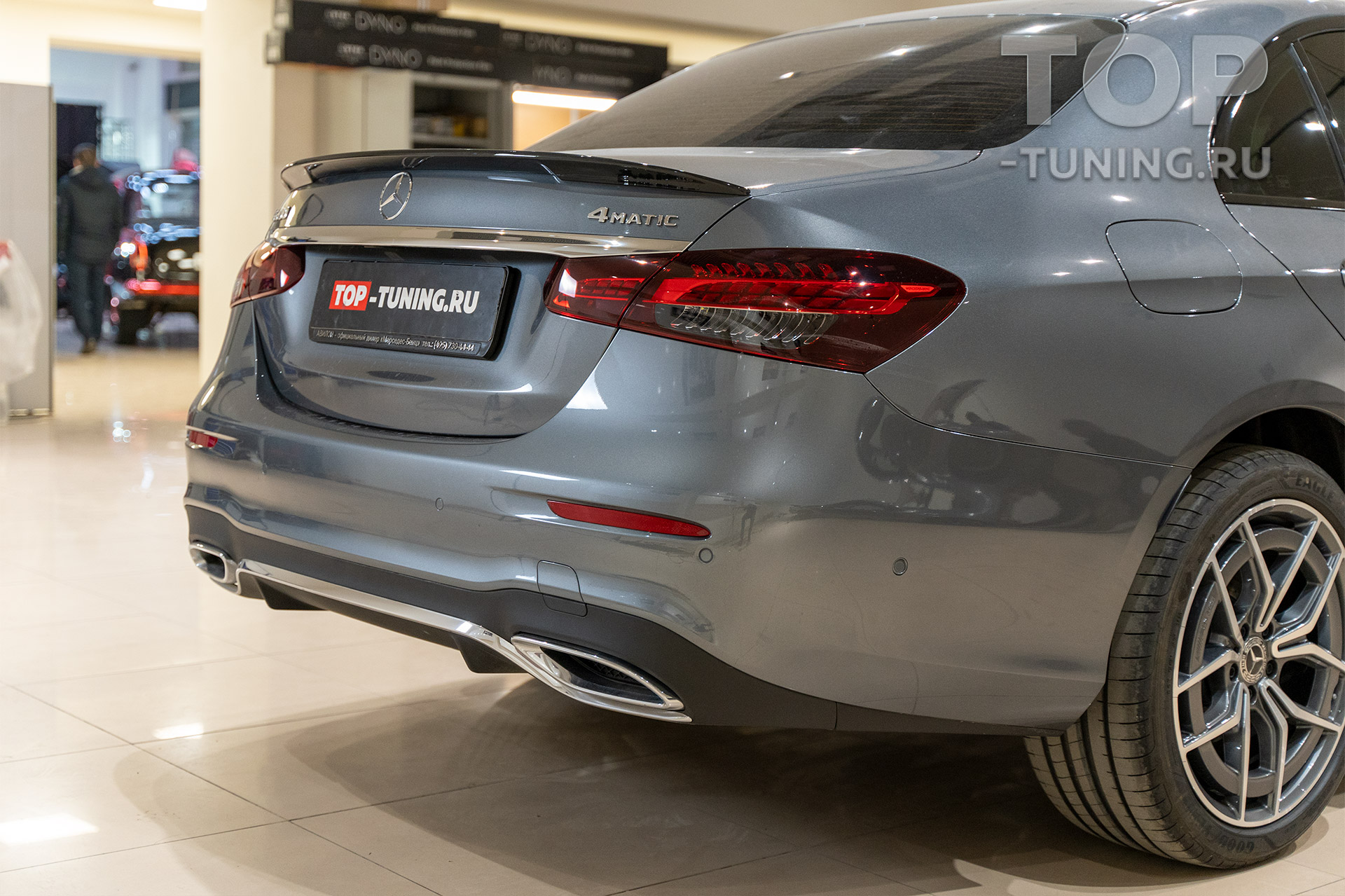 10757 Лип спойлер AMG Style для Mercedes E-class W213