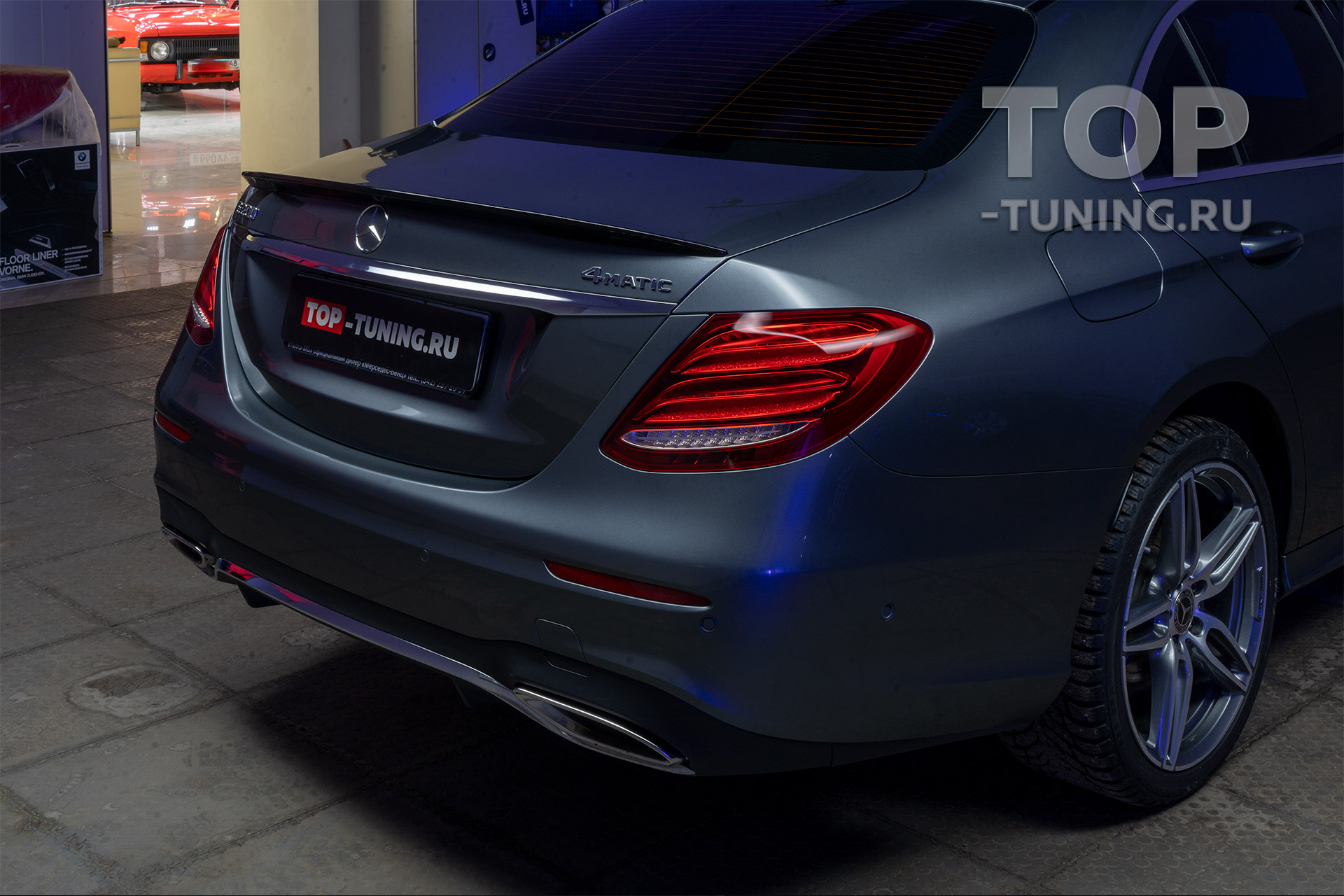 10757 Лип спойлер AMG Style для Mercedes E-class W213