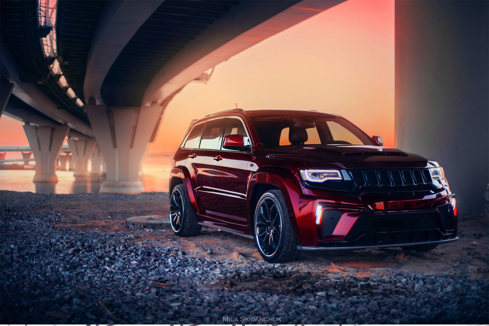 10765 Тюнинг обвес Titan Wide Body для Grand Cherokee WK2 IV