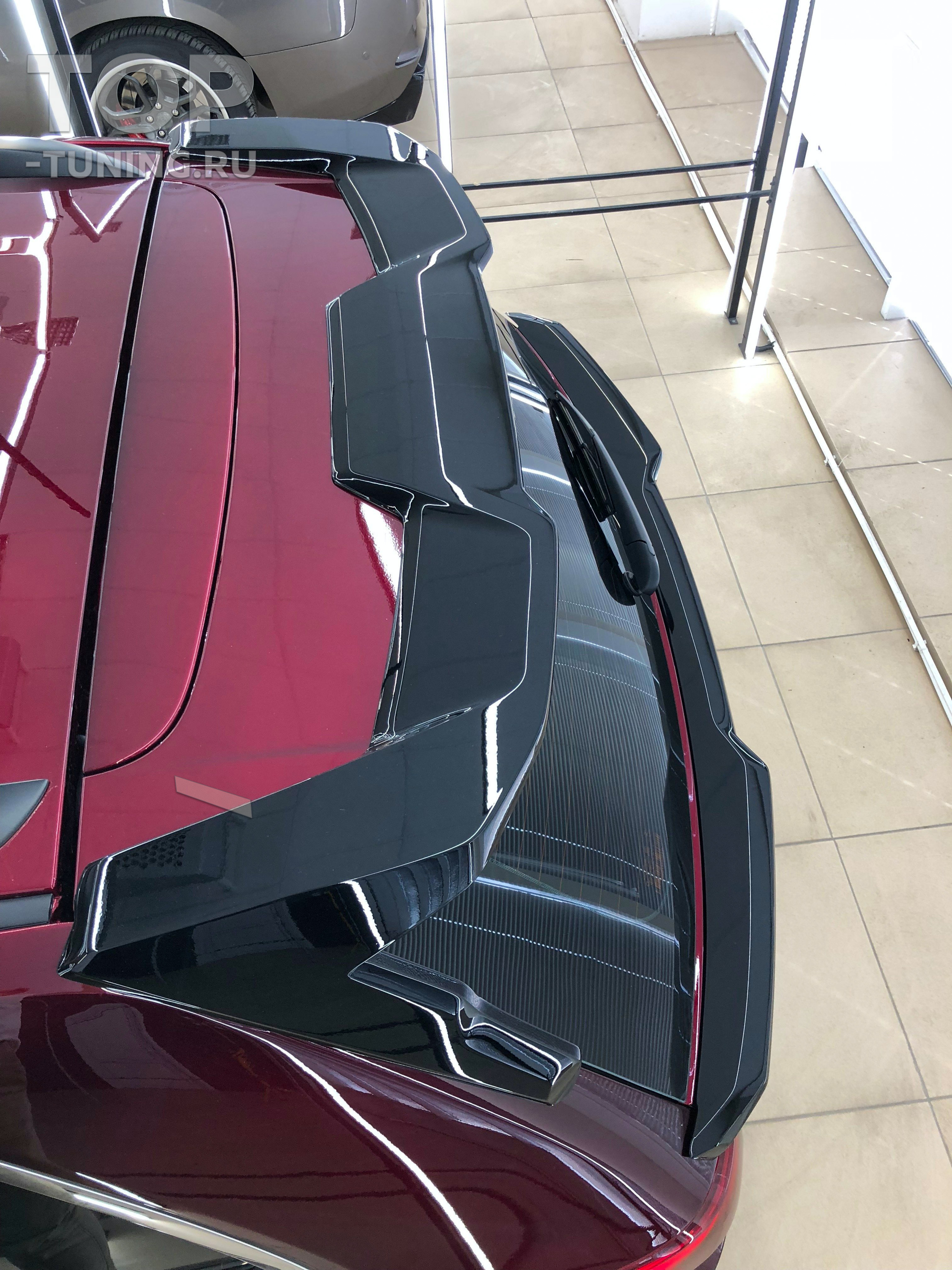 Тюнинг Jeep Grand Cherokee WK2 - нижний спойлер, под стекло