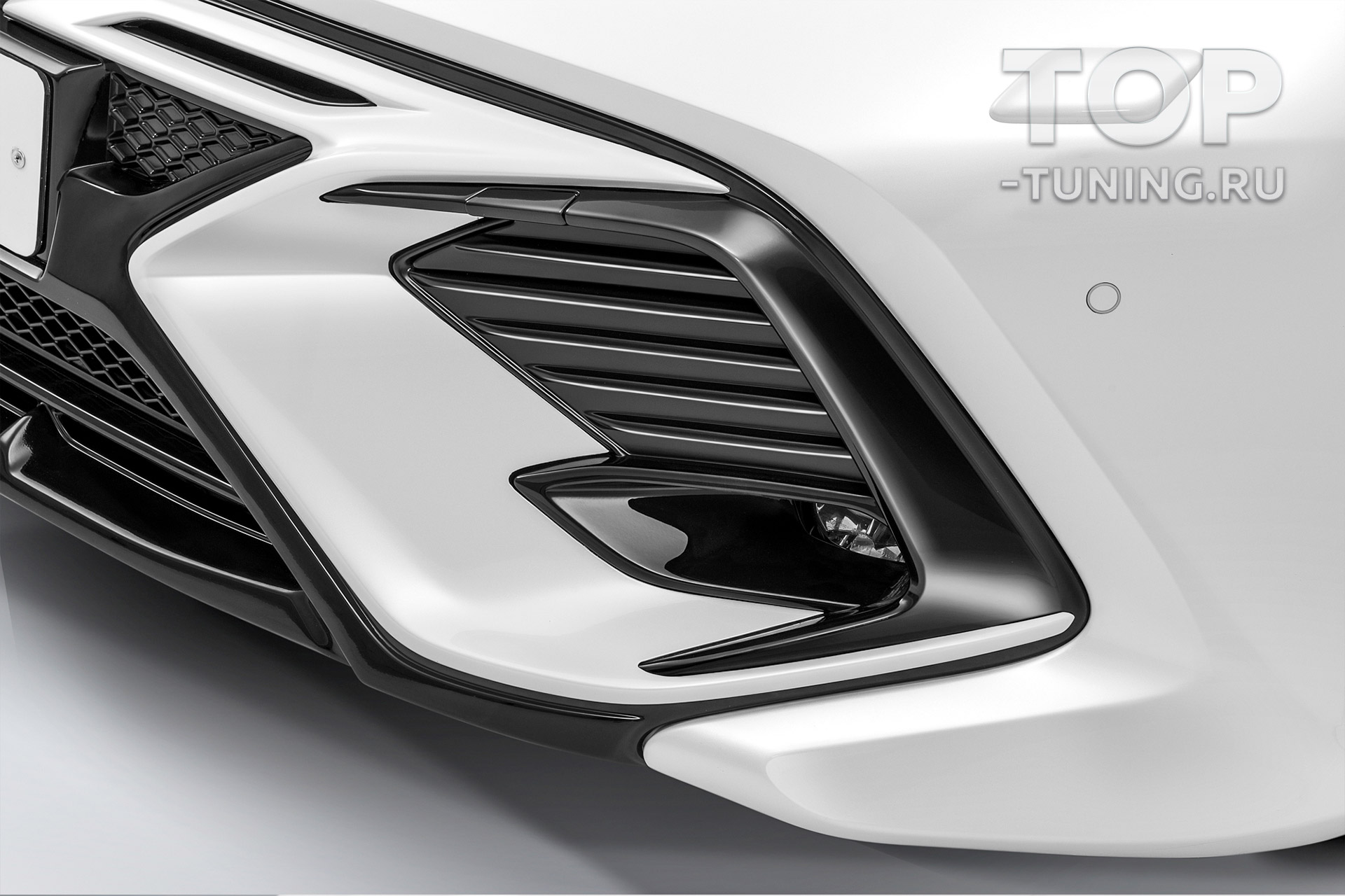 ТЮНИНГ ТОЙОТА КАМРИ XV70 (2018+) НАКЛАДКА GT НА ПЕРЕДНИЙ БАМПЕР