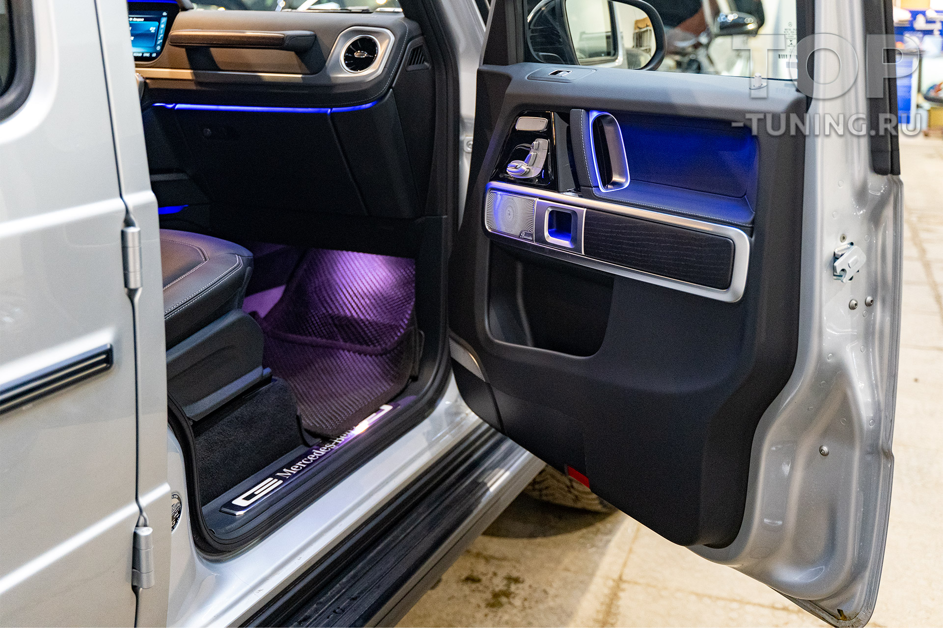 Бесштрыевые доводчики дверей для Мерседес-Бенц Гелендваген (новый кузов)