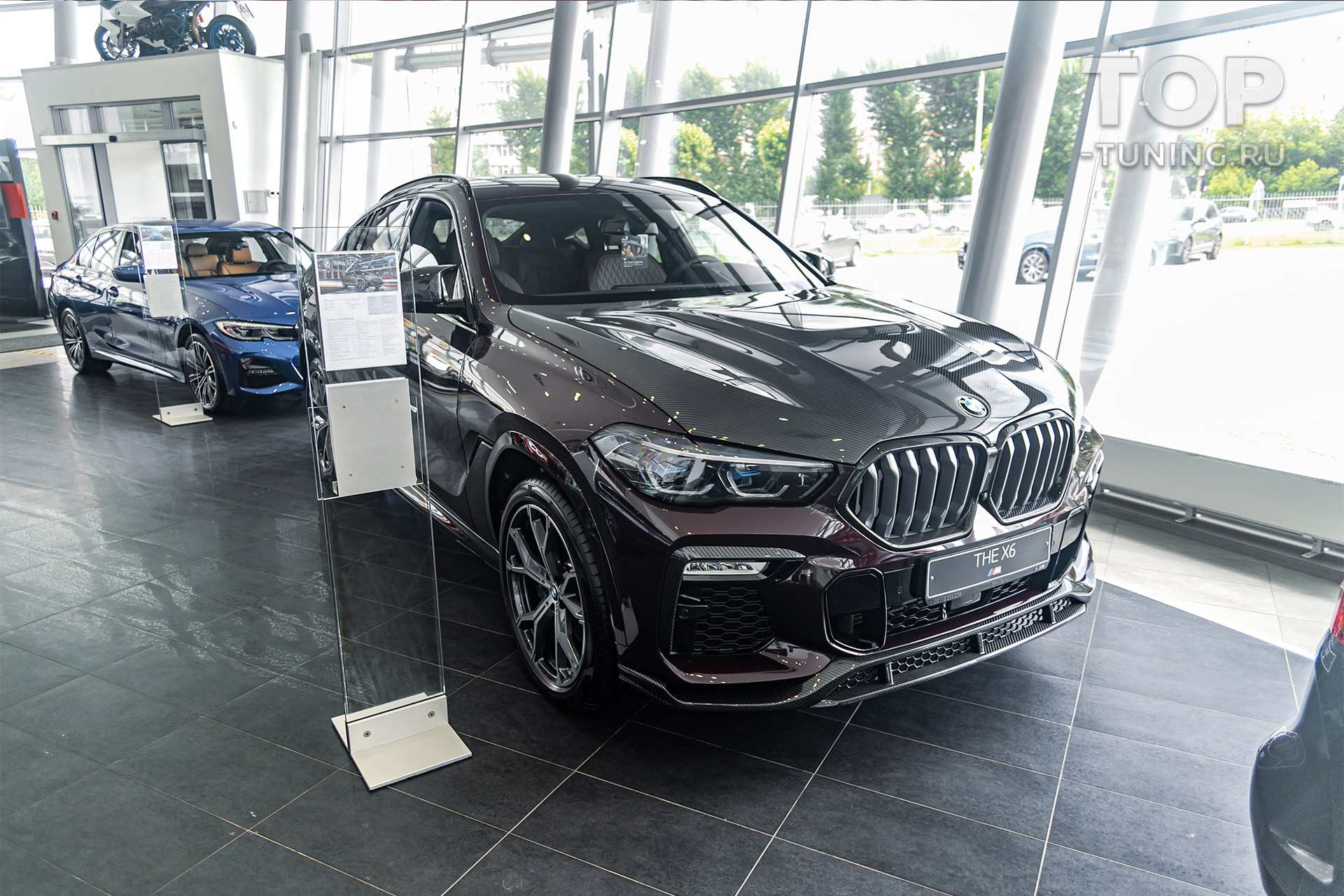 10815 Передняя юбка Renegade для BMW X6 G06