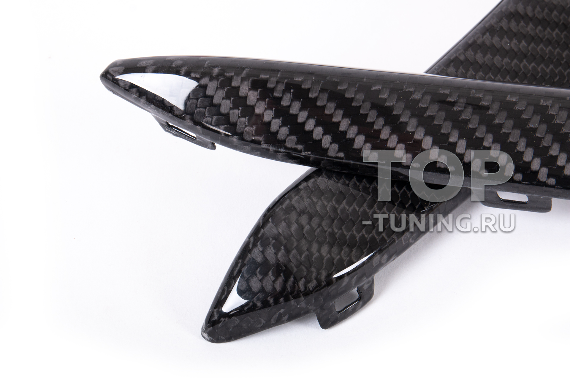 10828 Карбоновые накладки Renegade на передний бампер для BMW X6 G06