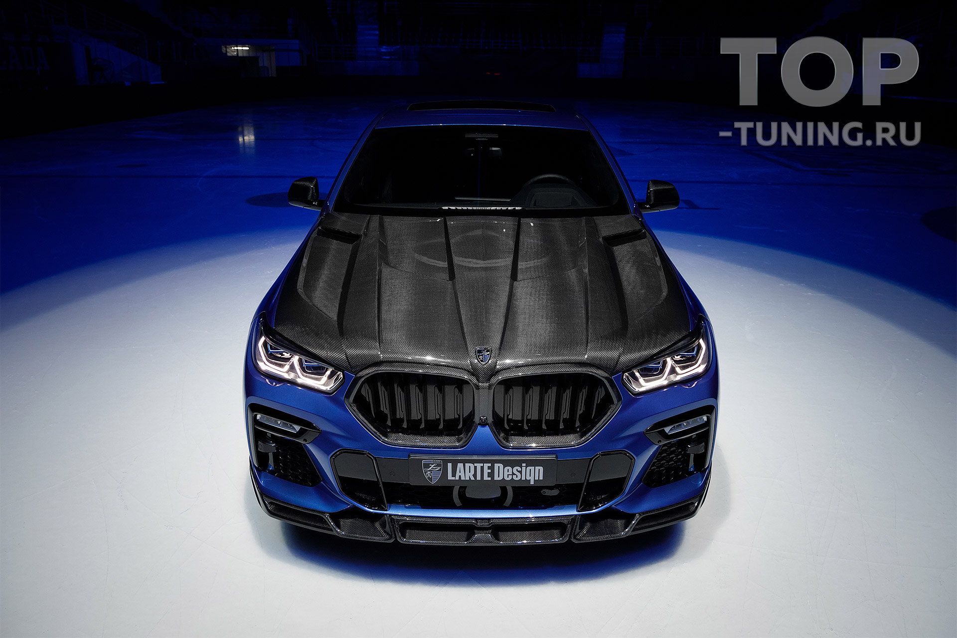 10852 Капот с жабрами Larte Performance для BMW X6 G06